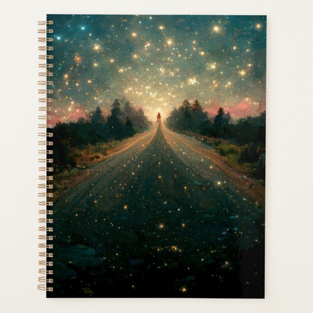 Starry Road Imaginaire Paysage Sci-Fi (Devant)