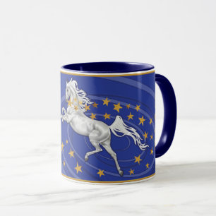 Starry Vacances Cheval Mug