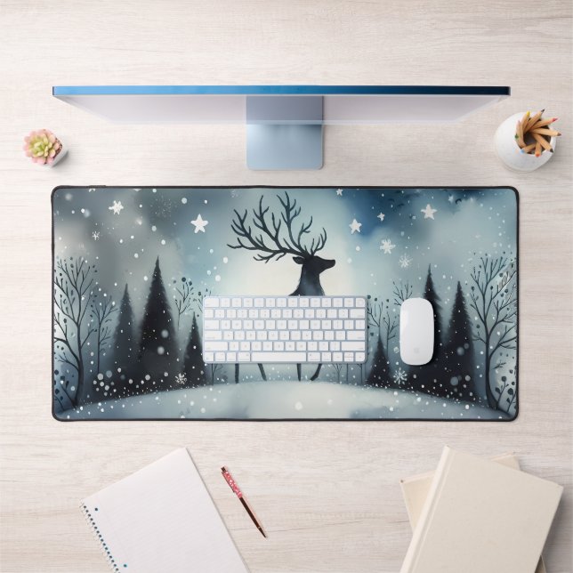 Starry Winter Night Deer (Bureau 1)
