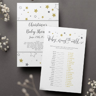 Stars "Baby around the world" Jeu + clé de réponse
