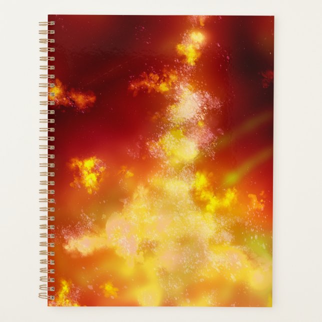 Stars Night Sky Midnight orangen Milky Way (Devant)