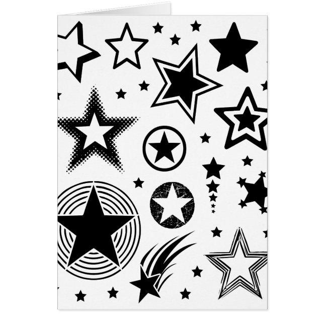 Stars Tattoos noir + vos idées (Devant)