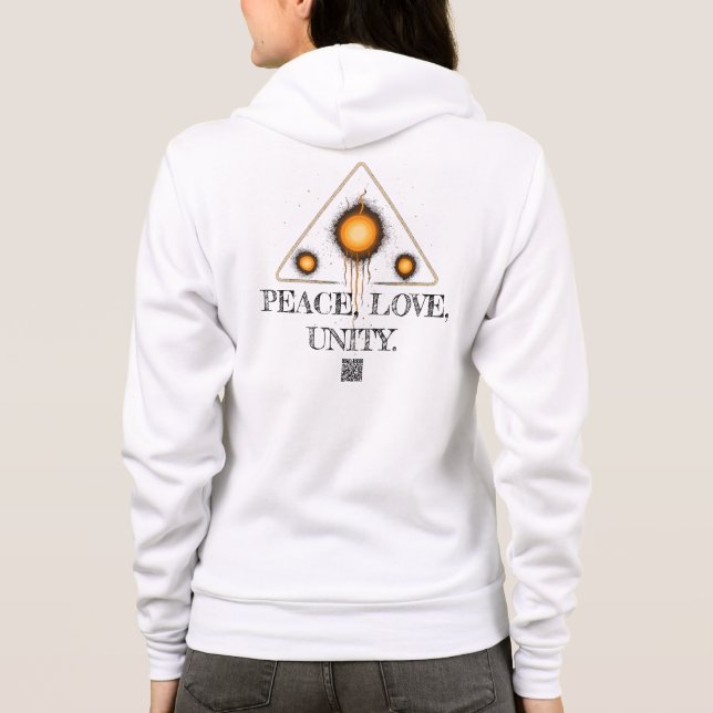 STARSEED | Éveil Spirituel Sweat à Capuche Lightwo (Dos)