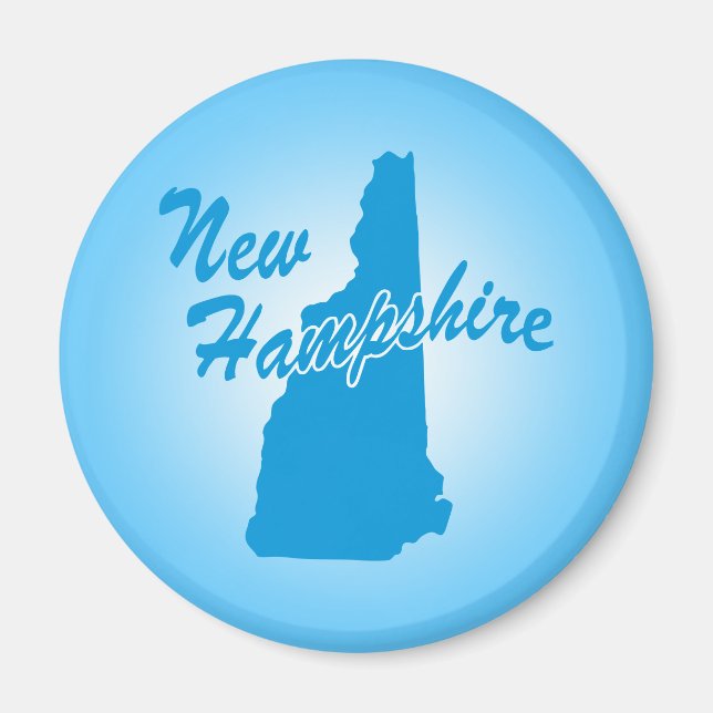 State New Hampshire Magnet (Devant)
