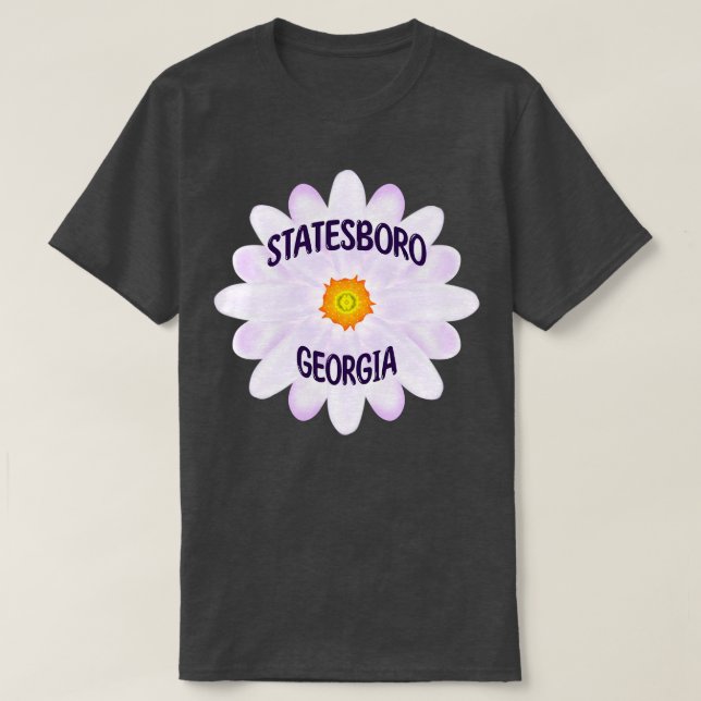 Statesboro Georgia TShirt 5 (Design devant)