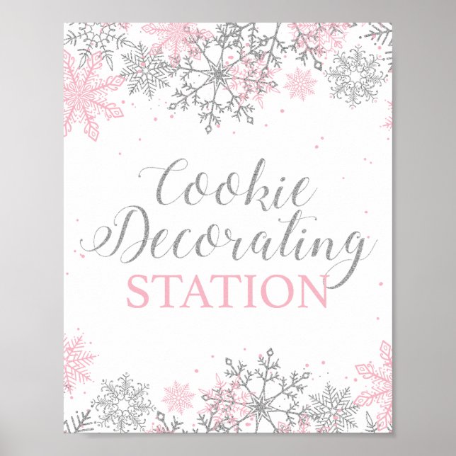 Station de décoration de biscuits Winter Onederlan (Devant)