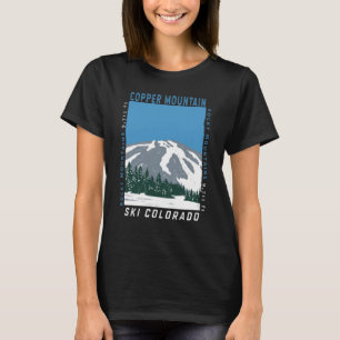 Station de ski de Copper Mountain Colorado T-Shirt