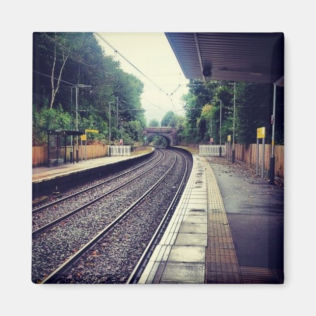 Station de tramway de Heaton Park Magnet (Devant)
