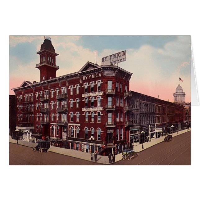 Station des syndicats de Columbus Ohio (Devant horizontal)