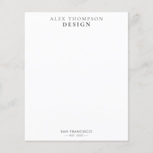 Stationery Professionnel Moderne Minimaliste