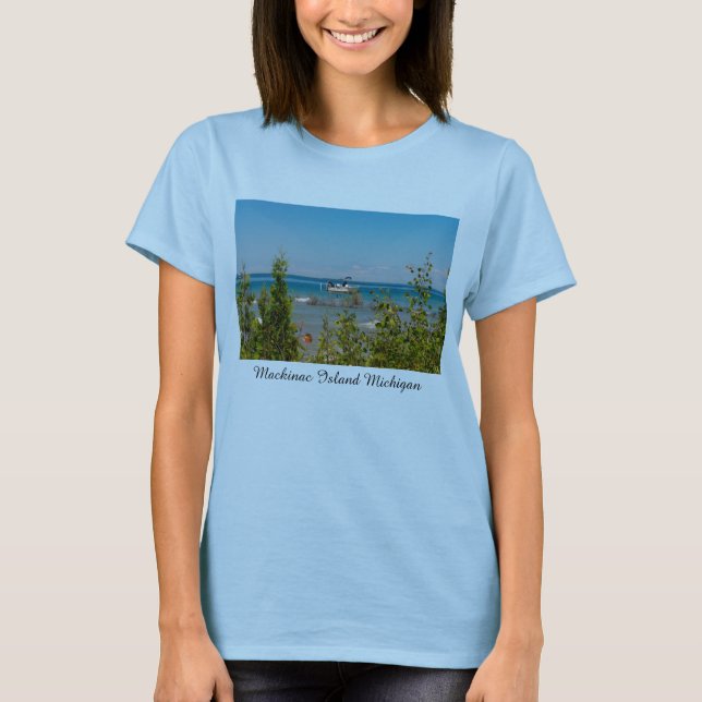 Stationné Au T-shirt Mackinac (Devant)