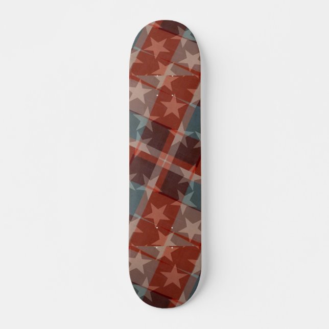 Stations et rayures Skateboard (Devant)