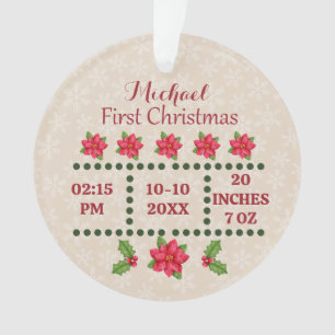 Statistiques de naissance de nouveau-né Noël, Anno