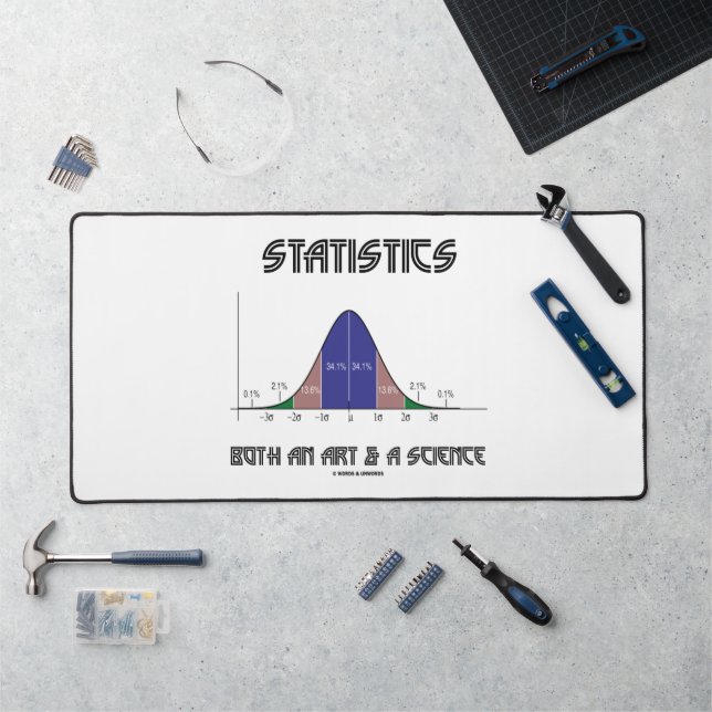 Statistiques Sciences de l'art Bell Curve Humour G (Poste de travail)