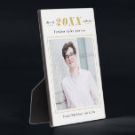 Statistiques simples Plaque de graduation de coule<br><div class="desc">Grand gardien de se souvenir de cette étape spéciale dans la vie. Couleur Arrière - plan peut être customisée en ligne! Les articles correspondants peuvent être trouvés sur notre site Web : www.berryberrysweet.com ou sur demande.</div>