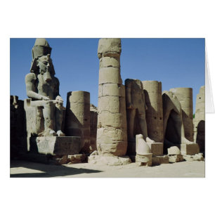 Statue assise de Ramesses II