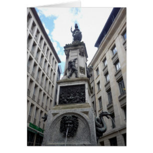 statue carré de genève