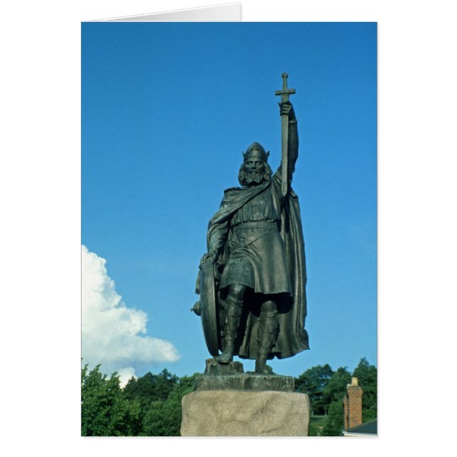 Statue d'Alfred le Grand (Devant)