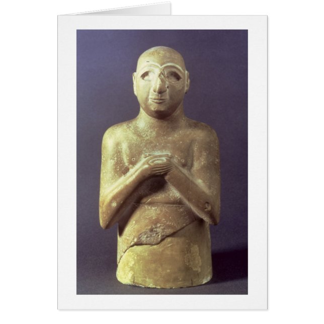 Statue de Dieu Utu, Mésopotamien, c.2400 AVANT (Devant)