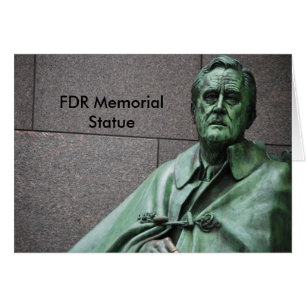 Statue de Franklin Roosevelt au Mémorial de la FDR