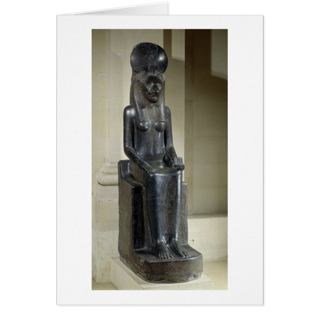 Statue de la déesse lion-dirigée Sekhmet, du Th (Devant)