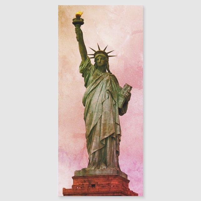 Statue de la Liberté - Aimant de balise du port de (Devant)