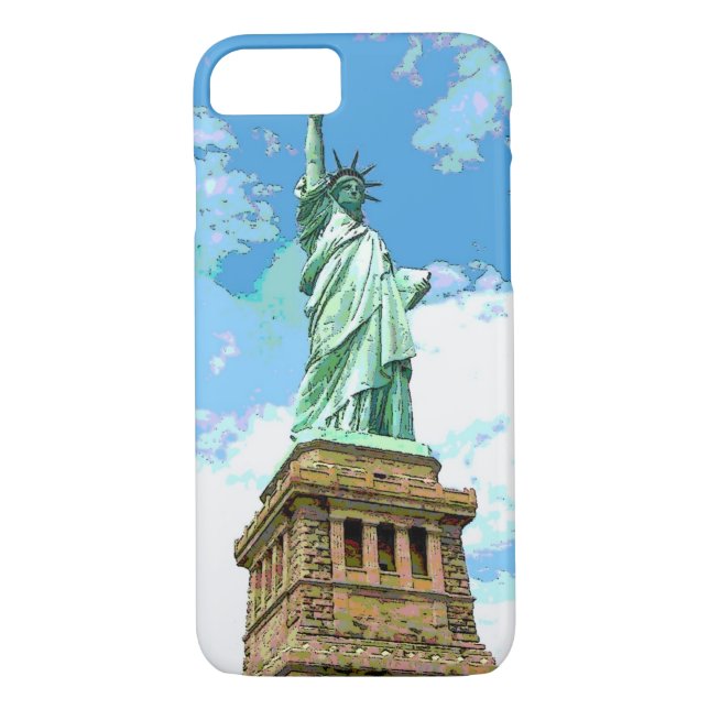 Statue de la Liberté iPhone 7 Coque (Dos)