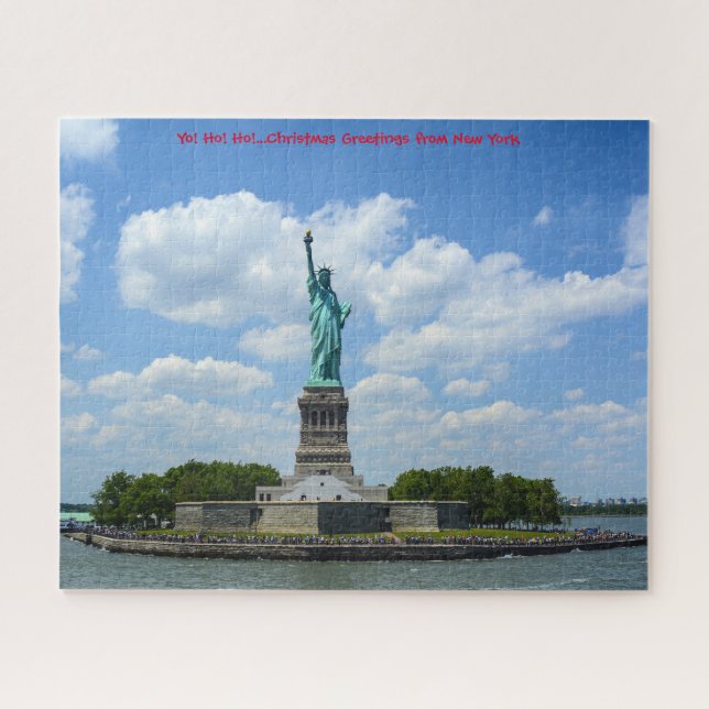 Statue de la Liberté New York. Puzzle (Horizontal)