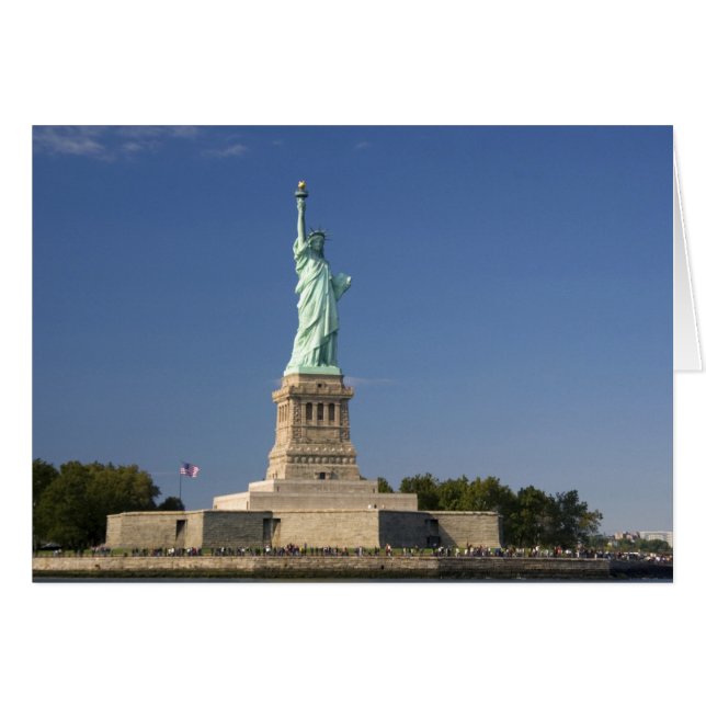 Statue de la Liberté sur l'île de Liberty à New 2 (Devant horizontal)