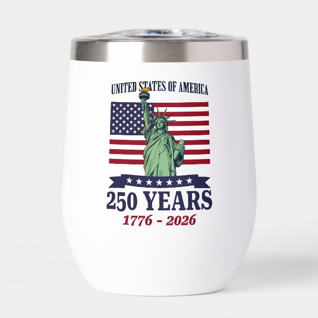 Statue de la Liberté USA 250 ans 1776-2026 (Avant)