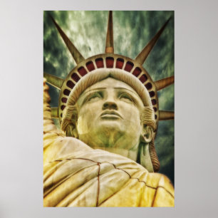 Statue de Liberty USA Colour Photo Poster mural