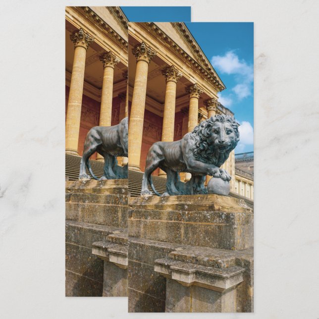 Statue de Lion (Devant / Derrière)