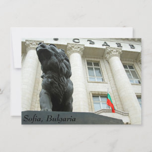 Statue de lion, Sofia, Bulgarie