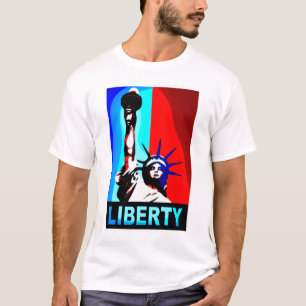 Statue de T-shirts de liberté