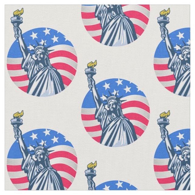 statue de tissu de liberté (Fermer)