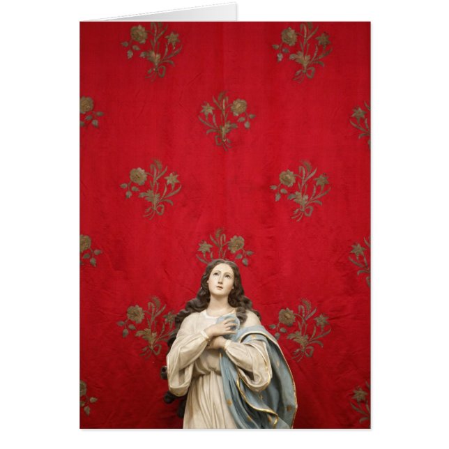 Statue de Vierge dans une église de Spaccanapoli, (Devant)