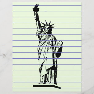 Statue d'en-tête de lettre de liberté