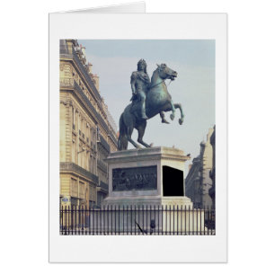 Statue d'Equestrian de King Louis XIV (1816-22)