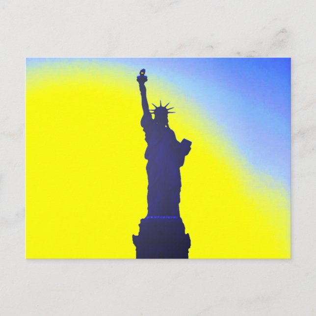 Statue des cartes postales Liberty (Devant)