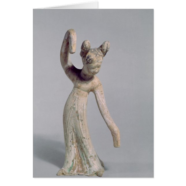 Statue funéraire d'un danseur, dynastie de Tang (Devant)