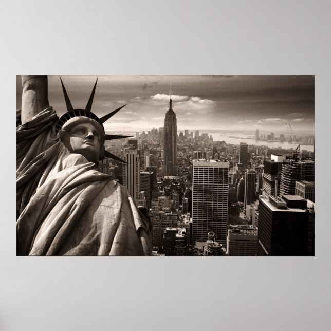 Statue of Liberty, New York, poster (Devant)