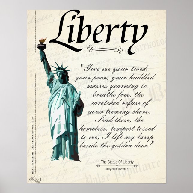 Statue of Liberty Poster (Devant)