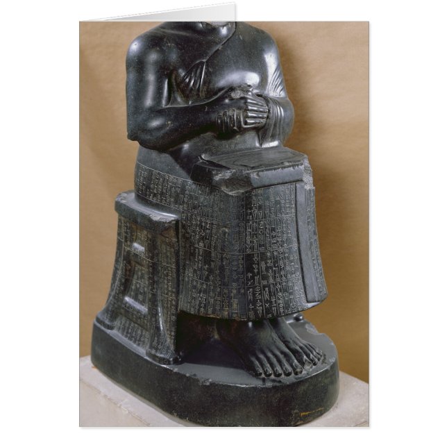 Statue sans tête du Prince Gudea en tant que (Devant)