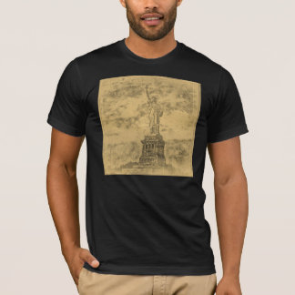 Statue vintage De La Liberté, New York #2 T-Shirt