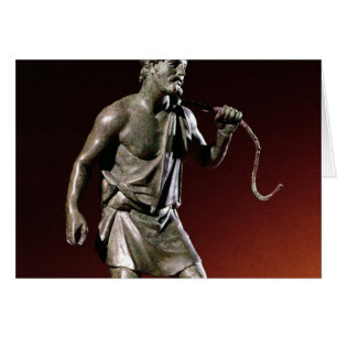 Statuette de Lararium d'un transporteur d'eau