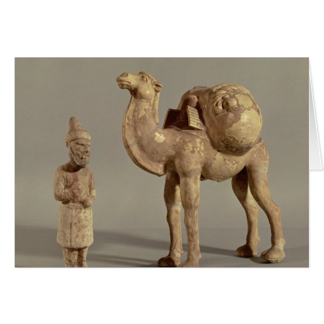 Statuettes funéraires d'un chameau chargé (Devant horizontal)
