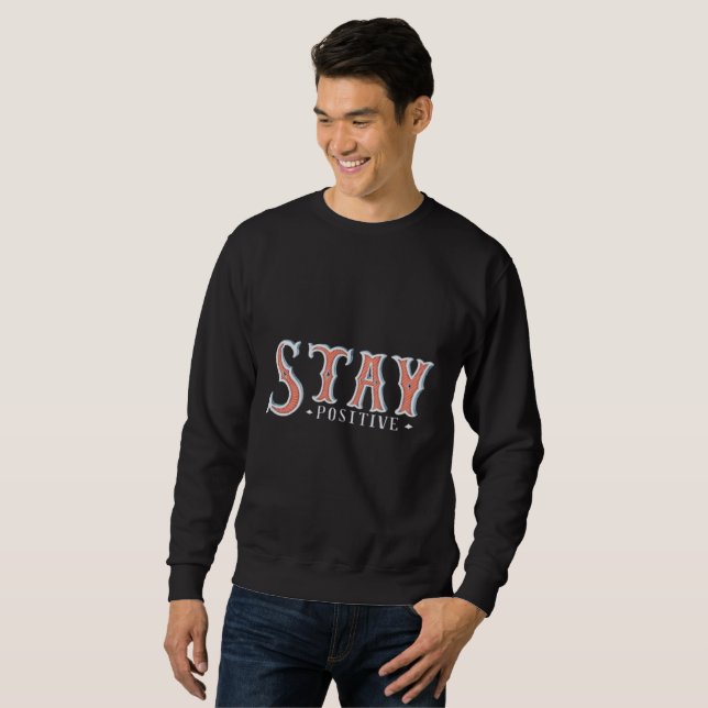 STAY Bold Collegiate - Pullover minimaliste univer (Devant entier)