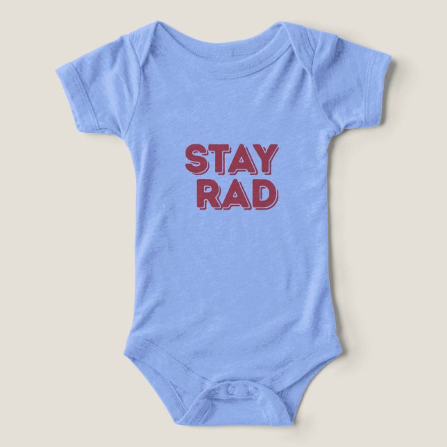 Stay Rad (Design Recto)