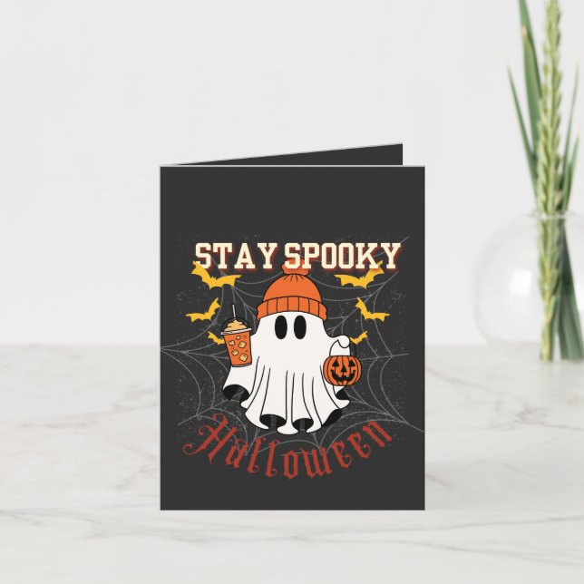 Stay Spooky Ghost Halloween (Devant)