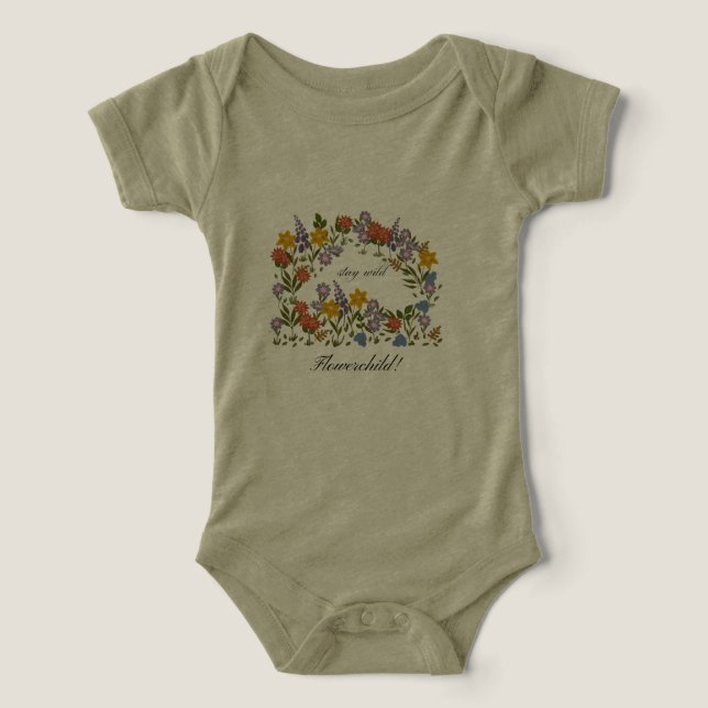 Stay Wild flowerchild ! (Design Recto)